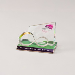 Discover&Innovate@CityU crystal stand